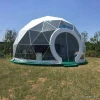 Waterproof glamping tents luxury 6.4m dome tent for sale