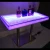 Import wedding events decoration led glowing aquarium dining table party supplies wedding from China