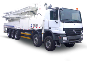 weight 29000kg 37m truck mounted concrete pump for sale