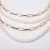 Import Western Style Multi-layer Gold Metal Body Chain, Pearl Chain Tassel Waist Belts Girls from China