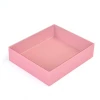 White Cardboard Folded Kraft Paper Chocolate Cookie Soap Storage Packaging Boxes With Clear Cover PVC Window Lid