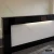 Import white high gloss reception desk for restaurant counter design from China