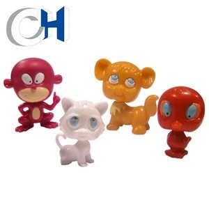 Wholesale Creative Colored Plastic PP animal Capsule toy