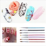 Wholesale Custom LOGO Nail Clean Up Brush Nail Cleaning Brush Kolinsky Acrylic Nail Brush