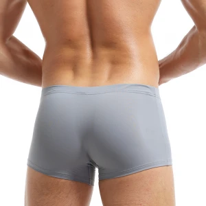 Wholesale Custom New men underwear ultra-thin ice silk transparent sexy new underwear