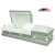 Import Wholesale factory directly price funeral supplies 20 ga steel metal casket from China