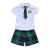 Import wholesale factory new children clothes summer high school uniform primary from China