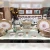 Import wholesale fine wedding white square bone china gold rim ceramic dinnerware set from China