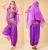 Import Wholesale high-end Indian costumes set dance performance wear (top + pants + waist chain + headwear shawl) from China