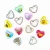 Import wholesale high quality heart shape 39x45mm DIY metal pin button badge from China
