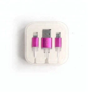 Wholesale jelly usb cable with case for gift