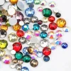 Wholesale Manufacturer SS30 Colors Non Hot Fix Flat Back Crystal Stone Rhinestones