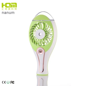 Wholesale Misting Mini Hand Held Stand Cooler Water Spray Fan with Dual Mode Power Supply