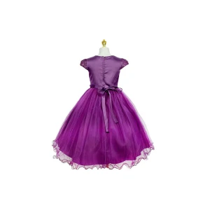 Wholesale New Flower Girls Bowknot Dresses Kid Puffy Party Princess Dress