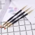 Import Wholesale OEM Black 4 PCs Dual Double End Nail Art Brushes Gel Polish Painting Nail Polish Brush from China