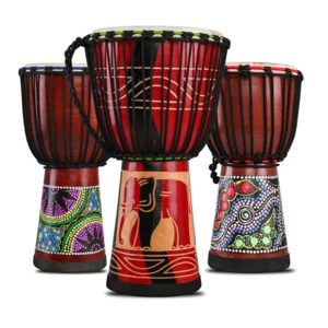 Wholesale percussion african 8.10.12 inch djembe drum