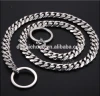 Wholesale pet product big 20mm welded gold curb metal chain strong stainless steel dog Collar