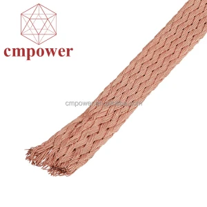 Wholesale Price Flexible Tinned Copper Tape Braided Wire Flat Copper Strip