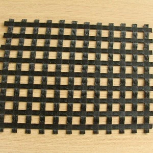 Wholesale Price Mesh Type Black PP Polyester Biaxial Geogrid for Driveway