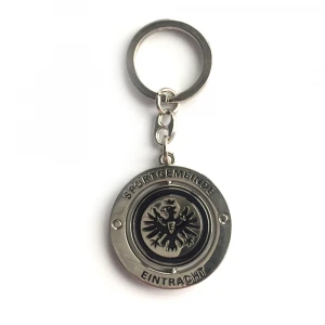 Wholesale Promotional custom Logo Souvenir metal  keychain