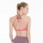 wholesale  yoga bra quick dry sports bra beauty backless fitness yoga bra