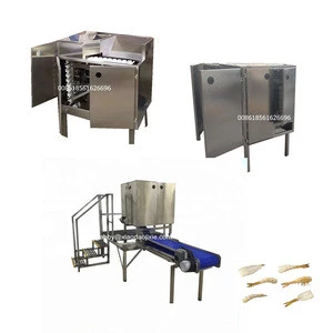 Wholesale shrimp shell peeling machine, shrimp boneless machine,shrimp skin and meat separating machine