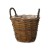Import Wholesale small flower pot outdoor wicker outdoor tileable basket from China