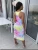 Import Wholesale Summer Womens fashion sexy tie-dye dress casual sundress from China