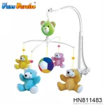Wholesale wind up bed bell hanging toy felt baby mobile HN811485
