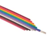 Wire electric XINYA hook up wire Certificated flat shape PVC insulated bonding rainbow color UL2555 40 pin ribbon cable