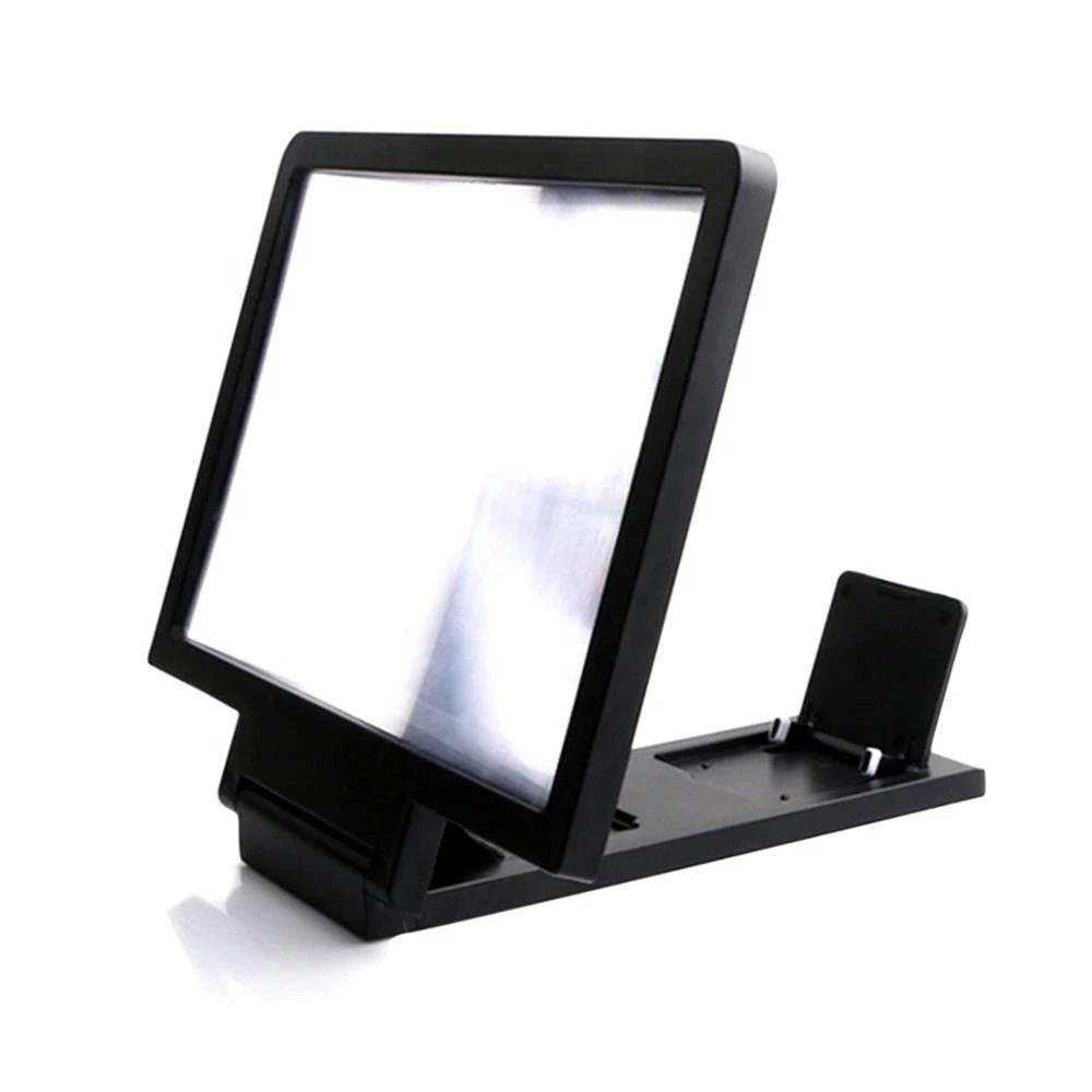 Wkuchini Magnifying Glass Folding HD Phone Smartphone Magnifier Screen Amplifiers