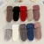 Import Women Fashion Knit Twist Flowers Mittens Winter Female Wool Plus Cashmere Velvet Thickening Warm Full Finger from China