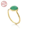 womens design sterling silver green onyx ring gemstone ring design womens
