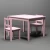 Import wood Children Table And Chair Set Children&#39;s Furniture  drawing table from China