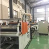 wood plastic wpvc skirting board extrusion line making machine