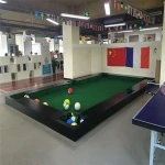 Wooden playground billiard table for snookball game for kids entertainment