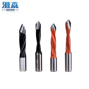 Woodworking power tools drill tungsten carbide tipped drill bits for through-hole