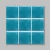 Import 100x100 hotel pool blue swimming pool mosaic tiles from China