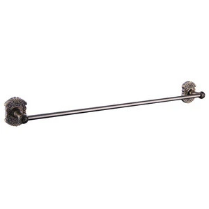 X16009A Brass Material Bronze Plated of Antique Single Towel Bar