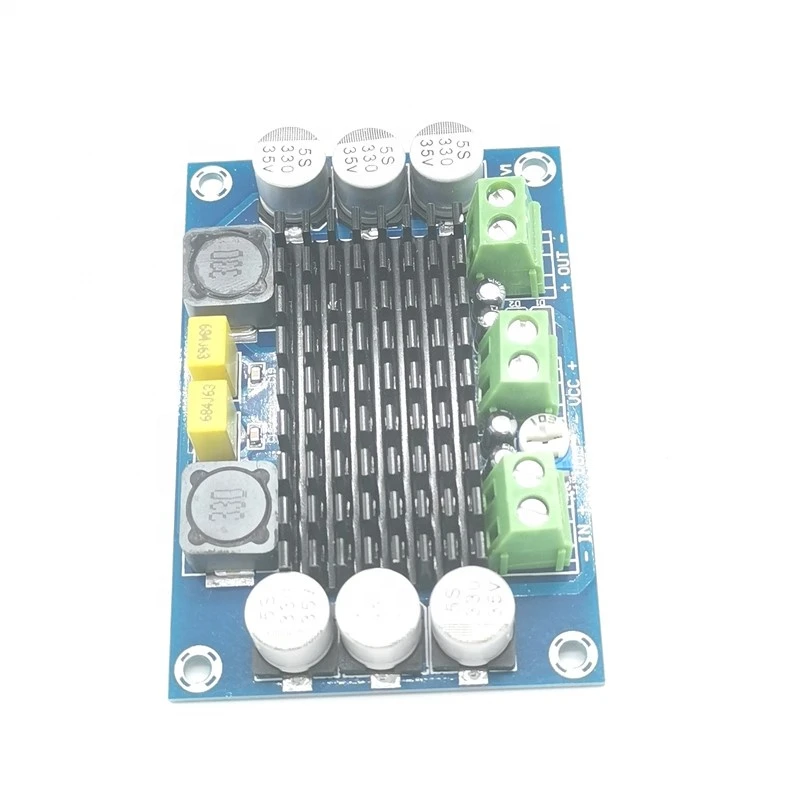 XH-M542 Amplifier Board Mono 100W Digital Power Amplifier TPA3116D2 Amplificador de Audio 12-26V