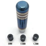 XT Car Gear Knob Blue Burnt