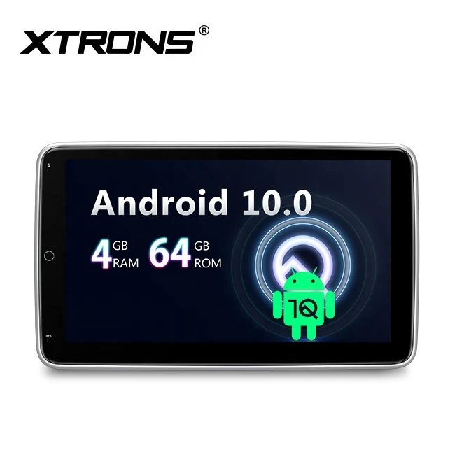 XTRONS TIB110L universal 10 inch android double din car video player with 2.5D G+G IPS screen