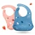 Import YDS BPA Free  Large Silicone Baby Bib Comfortable Soft Silicone Waterproof Adjustable Fit Bibs from China