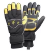 yellow cheap ski gloves for winter use