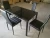 zhangzhou factory modern glass top dining table sets