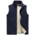 Import New Plus Size Men's Vest Solid Color Casual Lamb Wool Sleeveless Jacket Vest Autumn/Winter Wear Waist Men's Vest Waistc from China