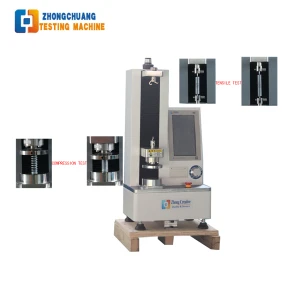 100kg/1000N Digital Display Extension spring testing equipment Price conical spring compression testing machine