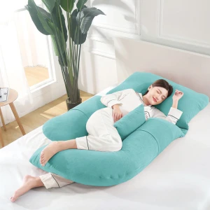 Pregnancy Pillows, U-Shape Full Body Pillow, Pregnancy Pillows for Sleeping