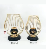 modern gold metal candle holder from china﻿