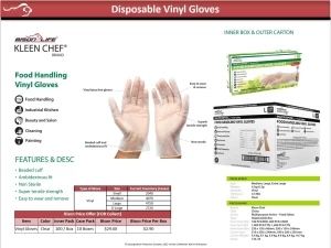 Disposable Gloves- Nitrile, Vinyl & Latex Gloves.